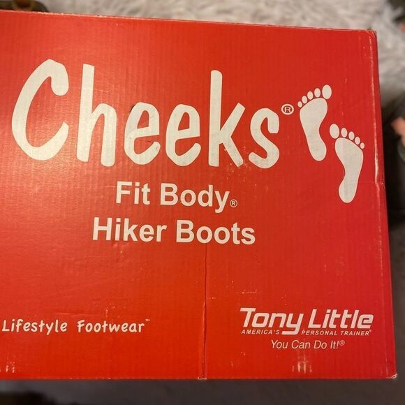Tony Little Cheeks Fit Body Hiker Boots Sz 6 - Picture 16 of 16